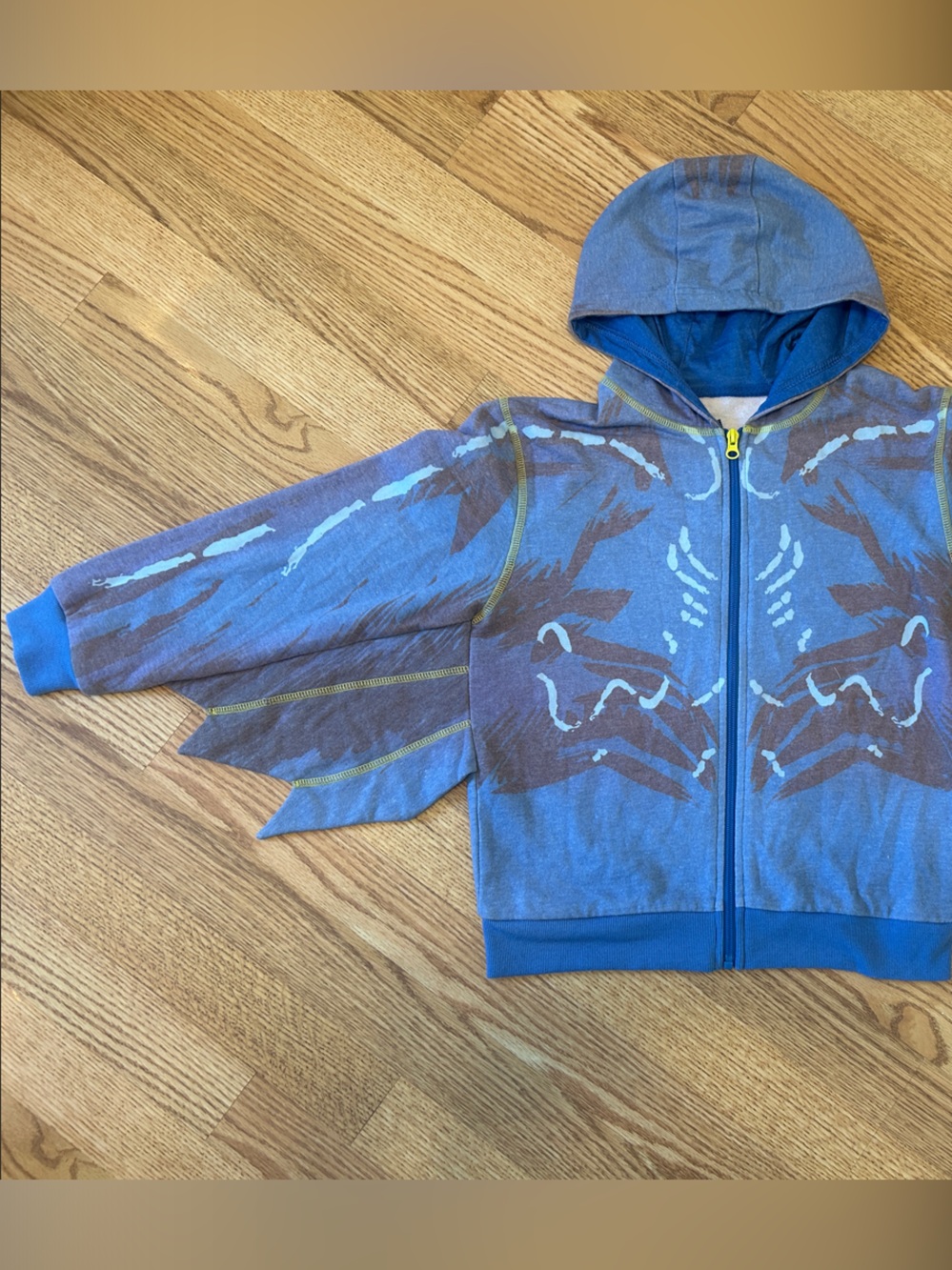 Disney Avatar Glow Dragon Hoodie Youth Sz 7 / 8